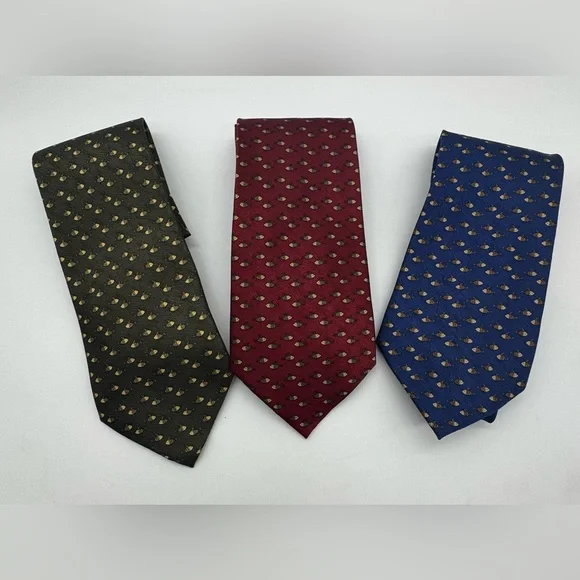 Stonehenge 100% Silk Ties, Fish Themed - Picture 8 of 8